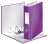 Pákový pořadač Leitz WOW 180° - A4, 8 cm, purpurový