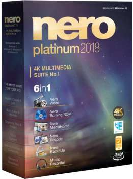 Nero 2018 Platinum CZ - box