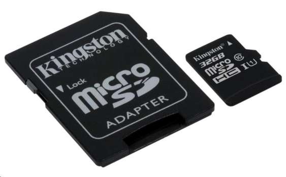 Kingston Micro SDHC Canvas Select 32GB 80MB/s UHS-