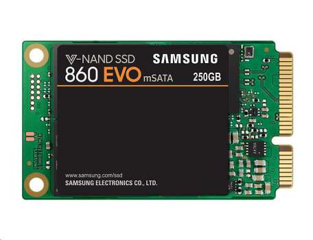 Samsung SSD 860 EVO mSATA, 250GB
