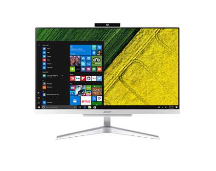 Acer Aspire C 22 (AC 22-860), stříbrná (DQ.BAEEC.0