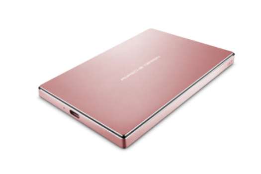 LaCie Porsche Design Mobile - 2TB, růžová