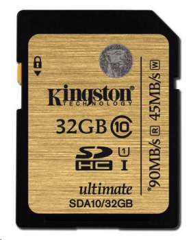 Kingston SDHC 32GB UHS-I Class 10