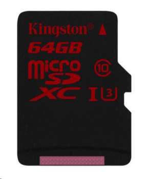 Kingston 64GB Micro SecureDigital (SDHC UHS-I) Car