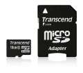 TRANSCEND Micro SDHC Class 10 16GB + adaptér