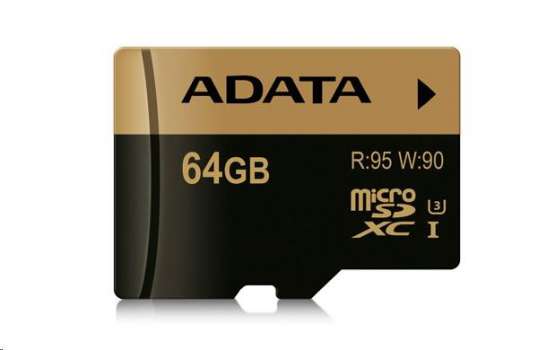 ADATA Micro SDXC XPG 64GB UHS-1 U3 + adaptér