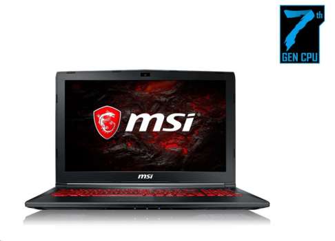 MSI GL62M 7REX-2660CZ, černá