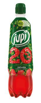 Superovocný sirup Jupí, jahoda, 0,7 l