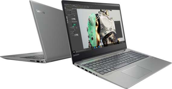 Lenovo IdeaPad 720-15IKBR, šedá (81C7000FCK)