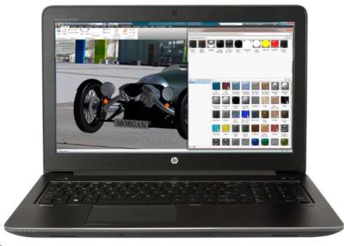 HP Zbook 15 G4, černá (1RQ74EA)