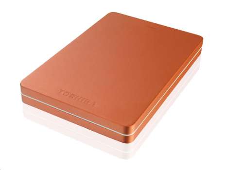 TOSHIBA Canvio Alu 3S 1TB, červený