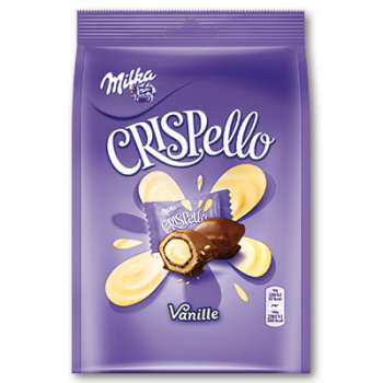 Pralinky Milka Crispello Vanilla cream - 140 g