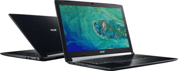 Acer Aspire 7 kovový (A717-72G-57V7), černá