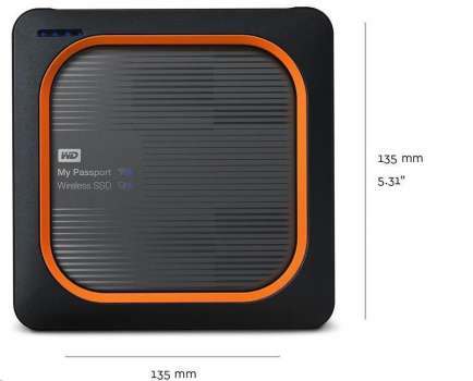 WD 2.5" My Passport Wireless SSD 2TB USB3.0 SD