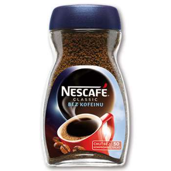 Instantní káva Nescafé bez kofeinu - 100 g