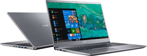 Acer Swift 3 celokovový (SF315-52G-51QA), stříbrná