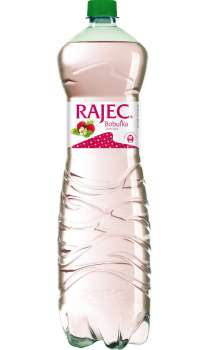 Ochucená voda Rajec  - lesní jahoda, 6x 1,5 l, jemně perlivá