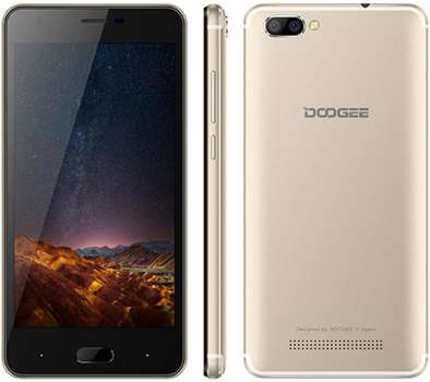 DOOGEE X20, Dual SIM, 16GB, zlatá