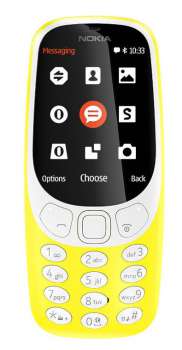 Nokia 3310 Dual SIM 2017 Yellow (A00028674)