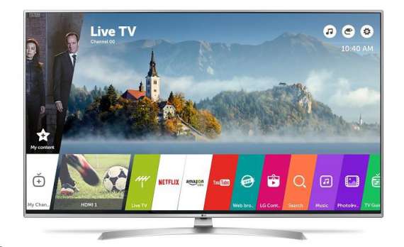 LG LED Smart TV 49" 123 cm 43UJ701V
