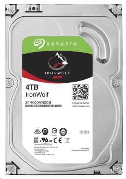 SEAGATE HDD IRONWOLF 4TB SATAIII/600, 5900rpm, 64MB cache