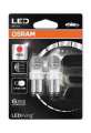 OSRAM autožárovka "P21/5W" LEDriving® Premium 12V 2/0,4W BAY15d červená (Blistr 2ks)