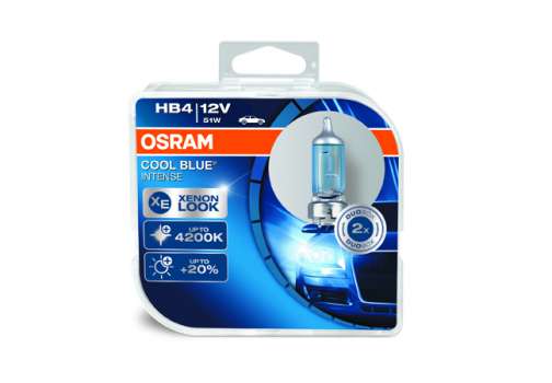 OSRAM autožárovka HB4 COOL BLUE INTENSE 12V 51W P22D (Duo-Box)