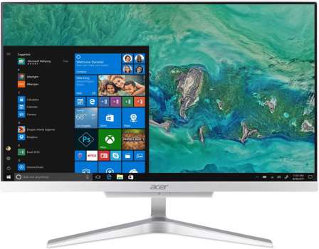 Acer Aspire C 22 (AC22-820), stříbrná (DQ.BCKEC.00