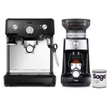 Sage BES810BKS Pákové espresso + elektrický mlýnek