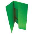 Prešpánové desky se třemi chlopněmi HIT Office - A4, zelené, 20 ks