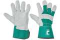 Kombinované rukavice EIDER -zelená, vel.12