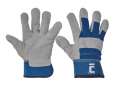 Kombinované rukavice EIDER -modrá, vel.9