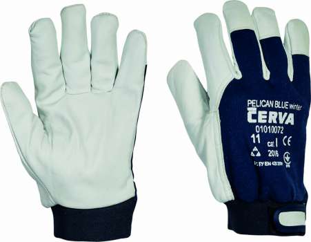 Rukavice PELICAN Blue Winter - zimní, vel. 11