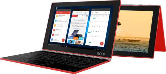 Lenovo Yoga Book YB1-X91L, červená