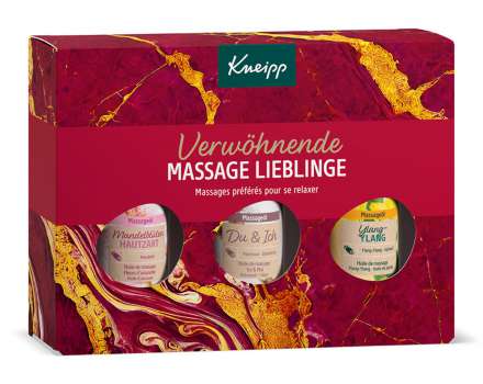 Kneipp sada masážních olejů 3 x 20 ml