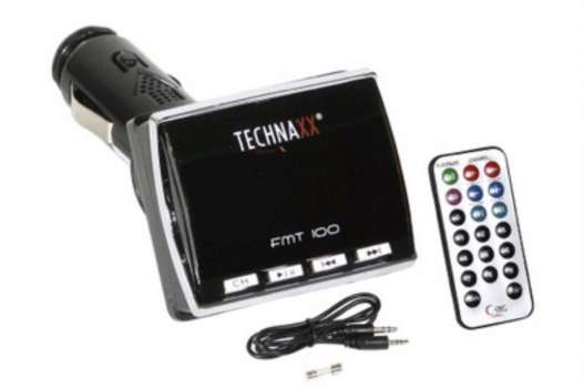 Technaxx FMT100 - FM transmitter a MP3 přehrávač
