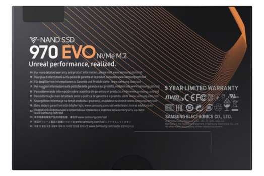 Samsung SSD 970 EVO PLUS, M.2 - 1TB
