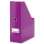 Stojan na časopisy Leitz WOW Click & Store - 10,3 cm, purpurový