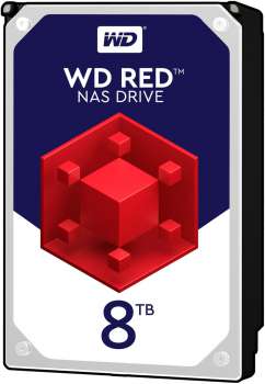 WD Red (EFAX), 3,5"- 8TB
