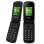 Mobiola Z2, Dual SIM, Flip phone, černá