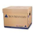 Archivační krabice Iron Mountain - hnědá, s víkem, 35 x 25 x 31 cm, nosnost 15 kg, 1ks