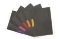 Zakládací desky s klipem Durable Duraswing - A4, kapacita 30 listů, černé, klip mix barev, 5 ks