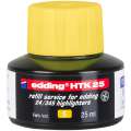 Náhradní inkoust pro zvýrazňovač Edding Eco - HTK 25, žlutý