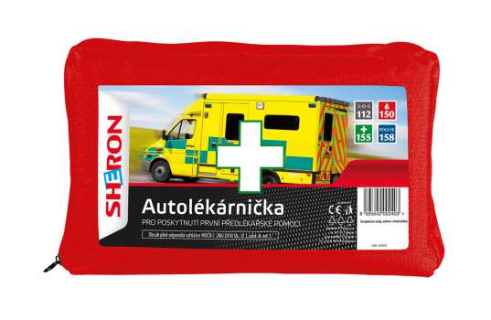 SHERON autolékárna červená kortex CZ 206/2018 Sb.
