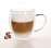 Sklenice s uchem Latte Macchiato, borosilikátové sklo,360 ml