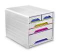Zásuvkový barevný box Cep Smoove - 5 zásuvek, barevný