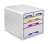 Zásuvkový barevný box Cep Smoove - 5 zásuvek, barevný