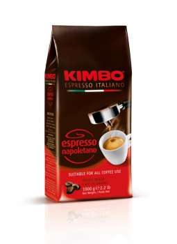 Zrnková káva Kimbo - Espresso Napoletano, 1 kg