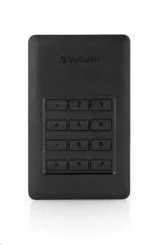 Verbatim Secure Portable HDD, USB 3.1 1TB