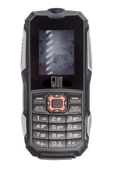 Pelitt Pebble, odolný IP68, DUAL SIM, černá